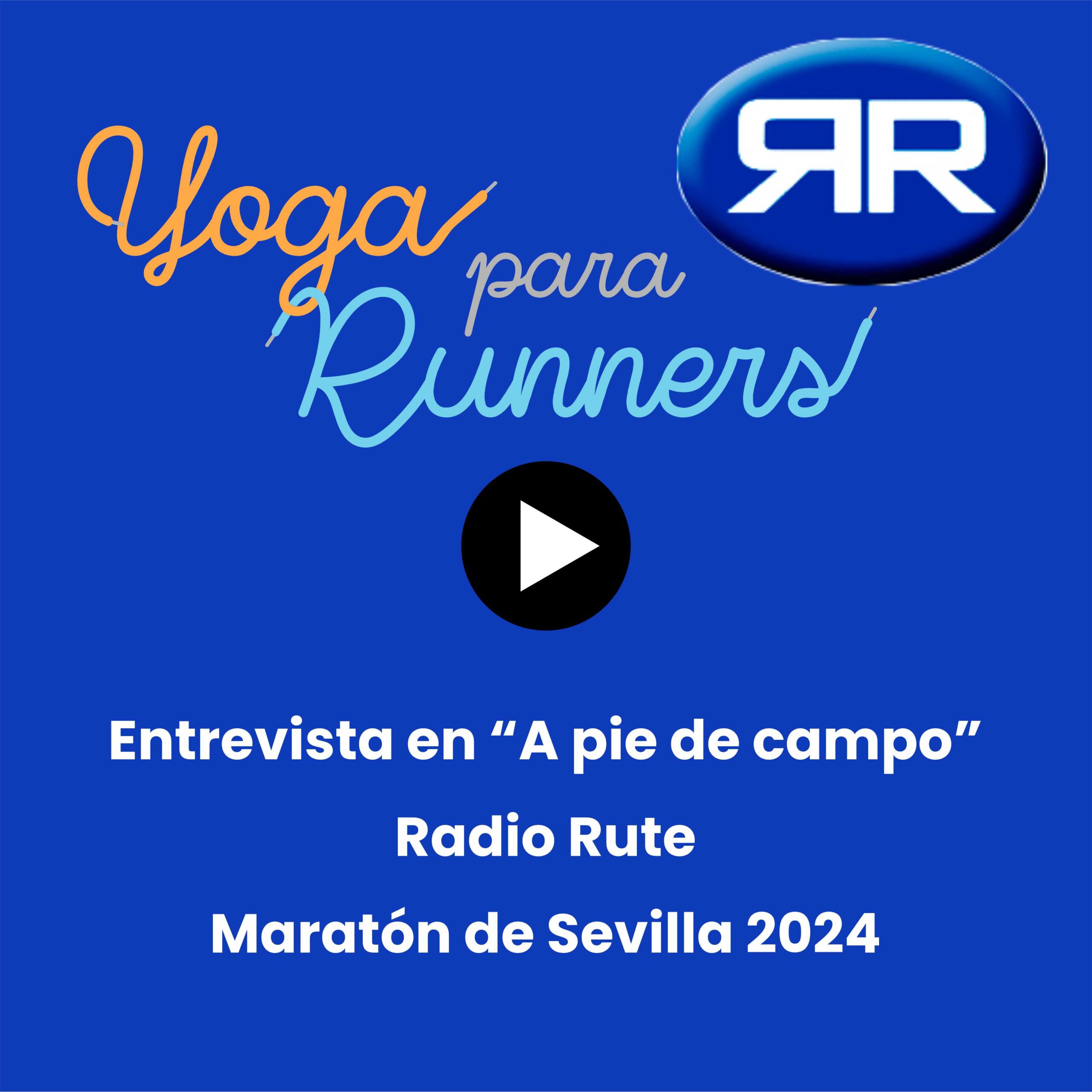 Entrevista en «A pie de campo» Maratón de Sevilla 2024